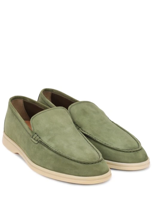 Лоферы замшевые MASTERSUIT