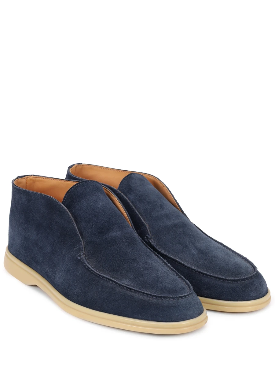 Ботинки замшевые