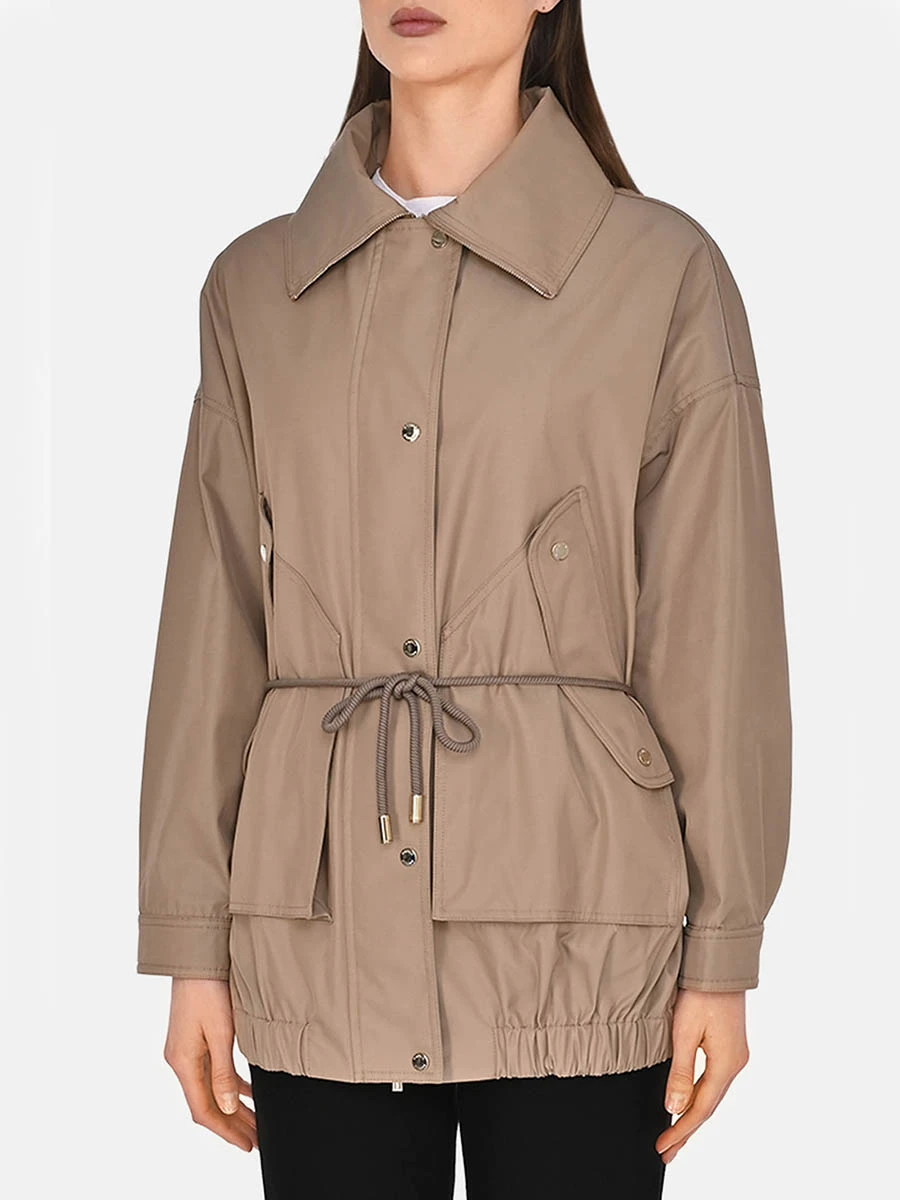 Куртка однотонная