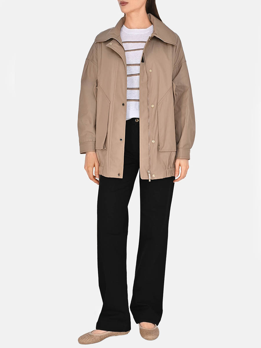 Куртка однотонная