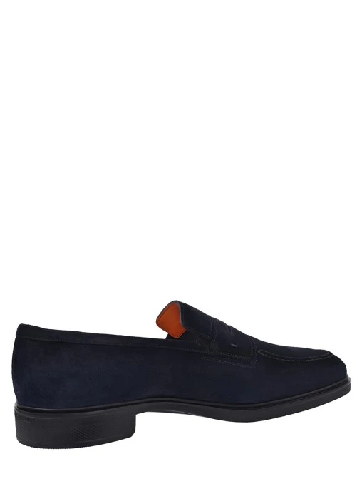 Лоферы замшевые SANTONI