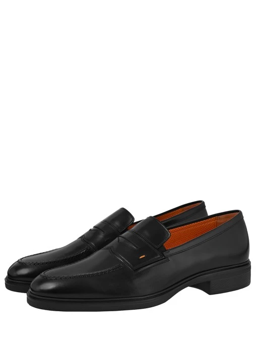Лоферы кожаные SANTONI