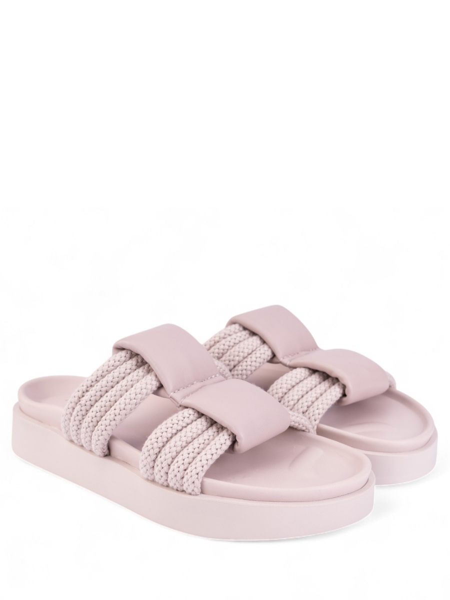 Шлепанцы комбинированные