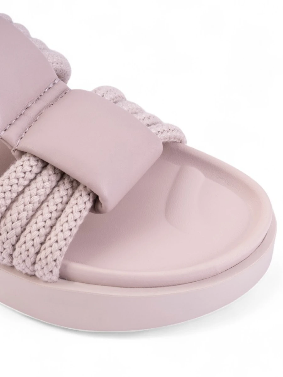 Шлепанцы комбинированные