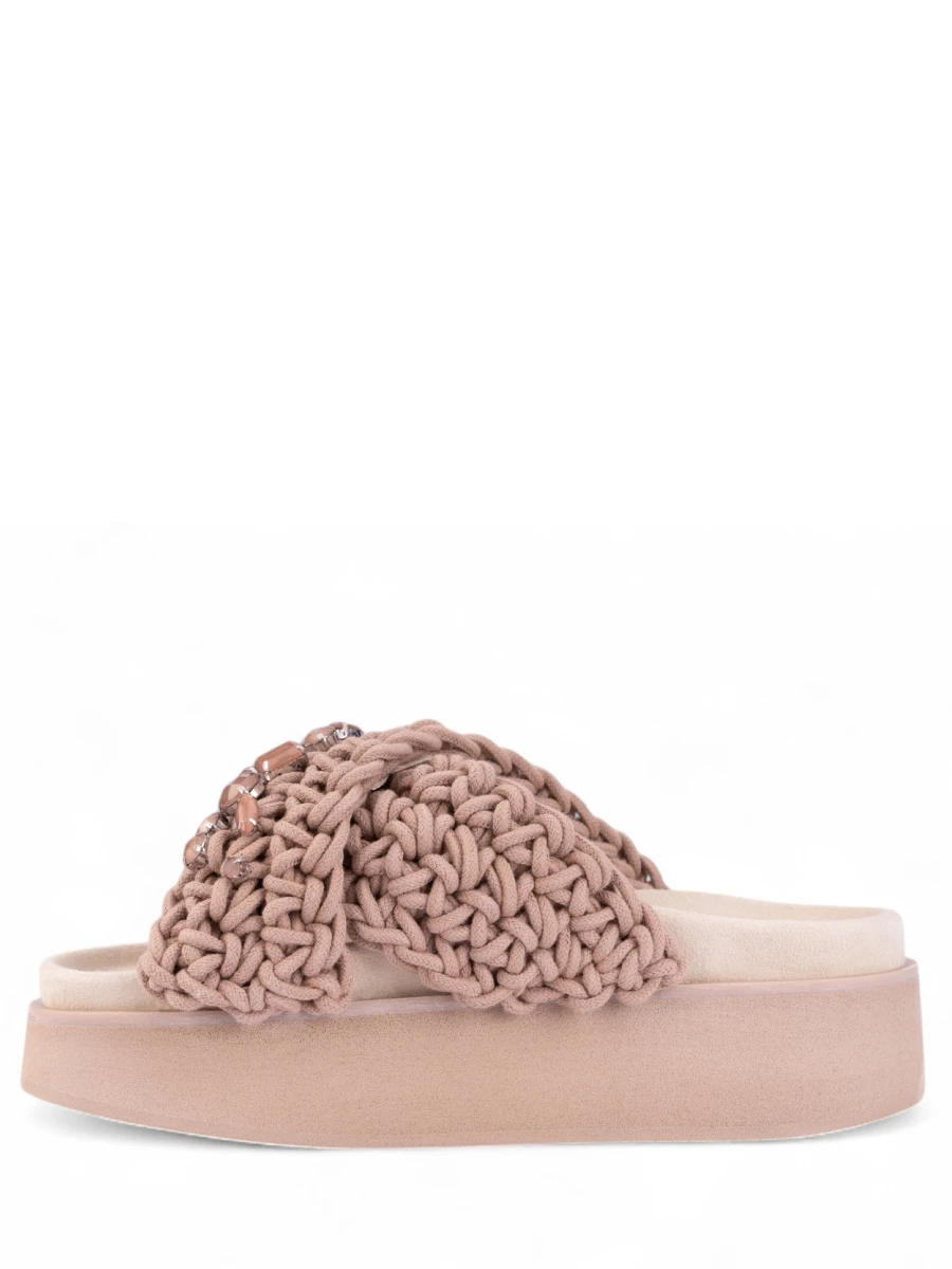 Шлепанцы текстильные