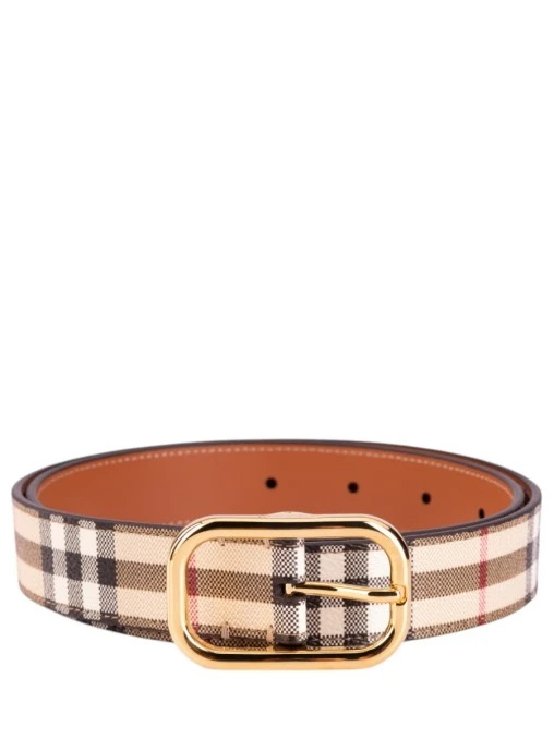 Ремень кожаный BURBERRY