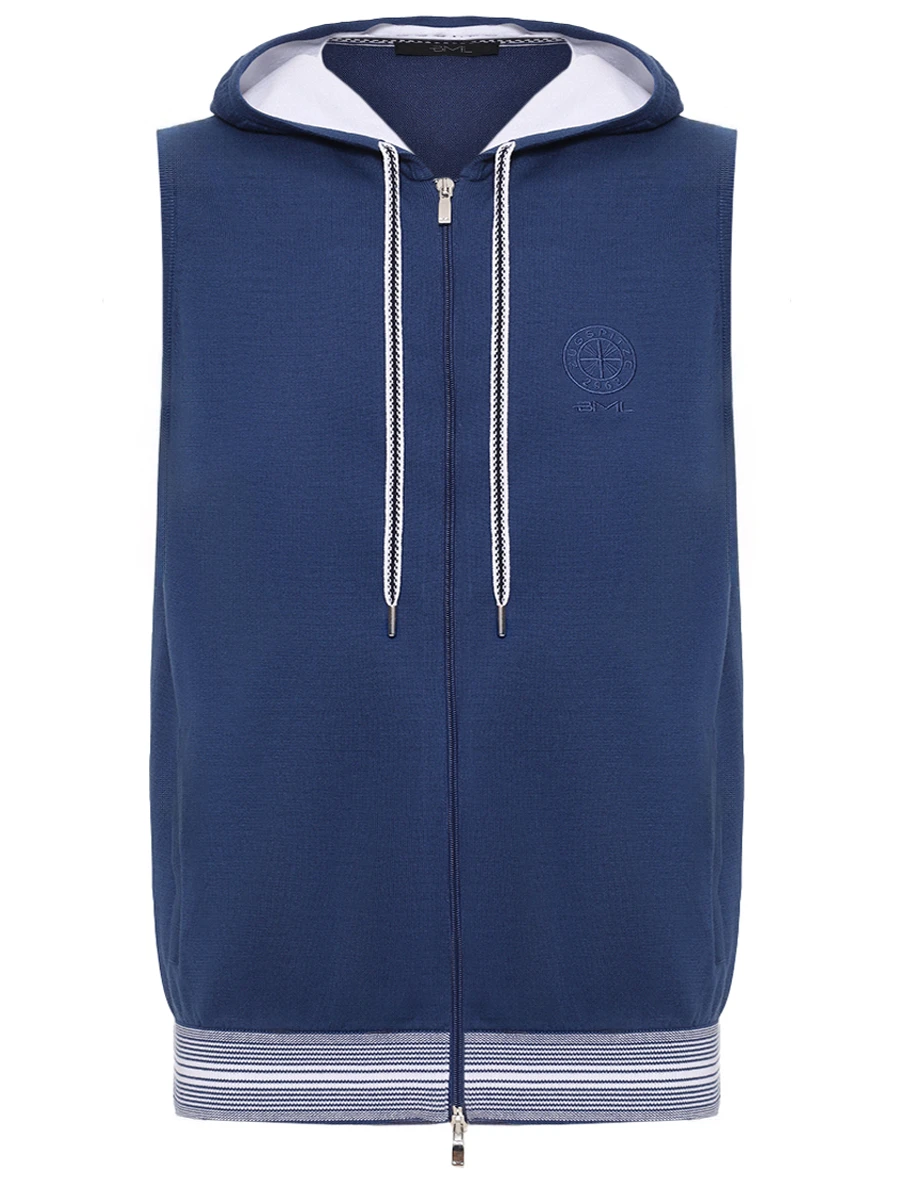 Жилет однотонный