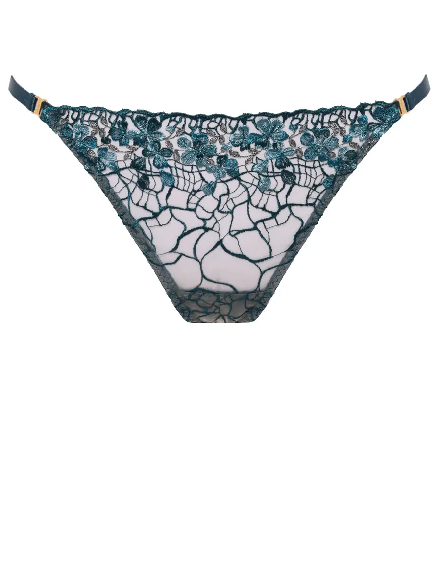 Трусы-стринг кружевные