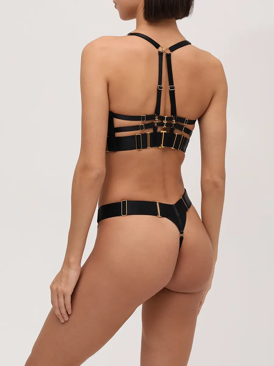 Трусы-стринг из сетки