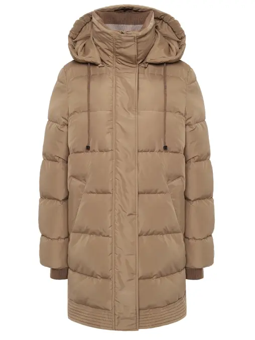 Куртка стеганая с шарфом LORENA ANTONIAZZI