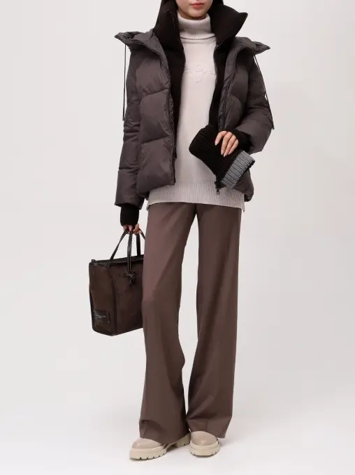 Куртка стеганая с шапкой LORENA ANTONIAZZI