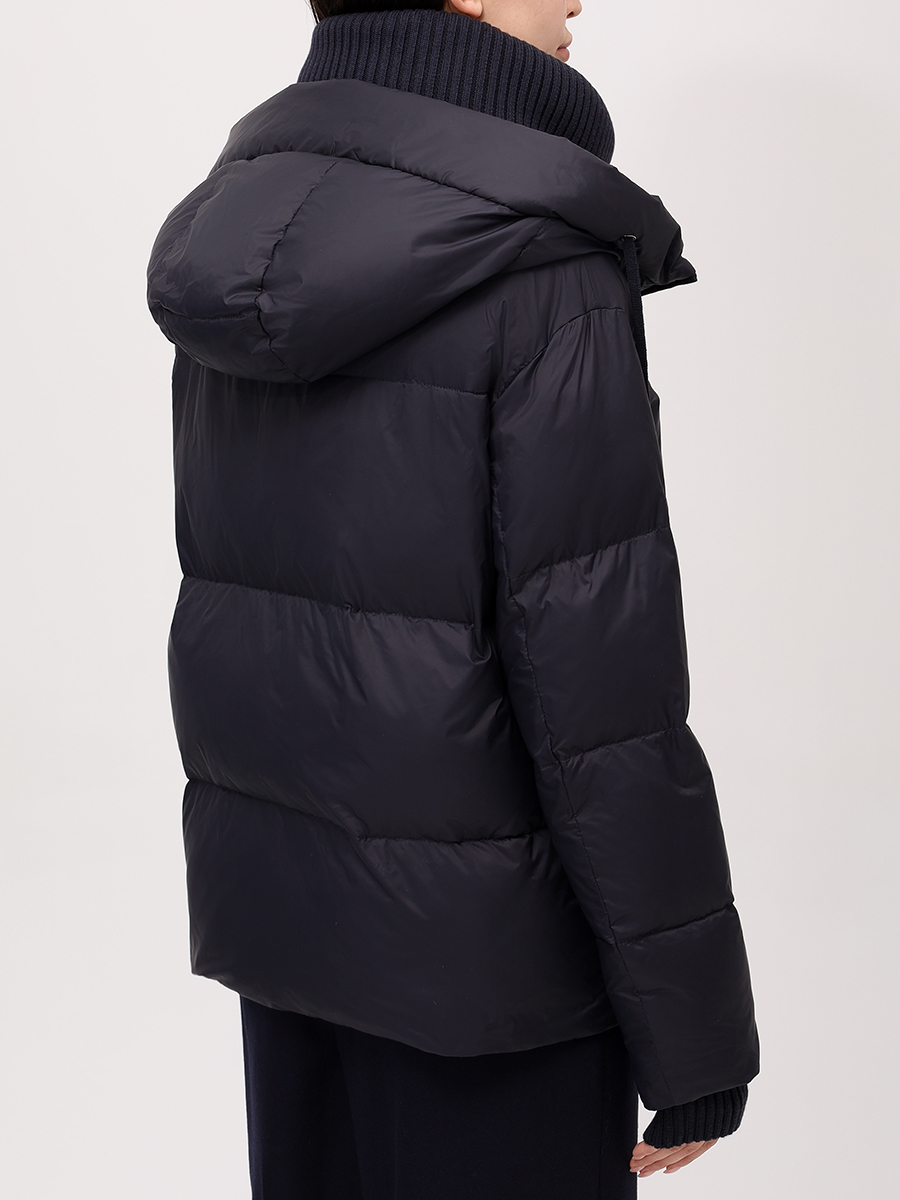 Куртка стеганая с шапкой