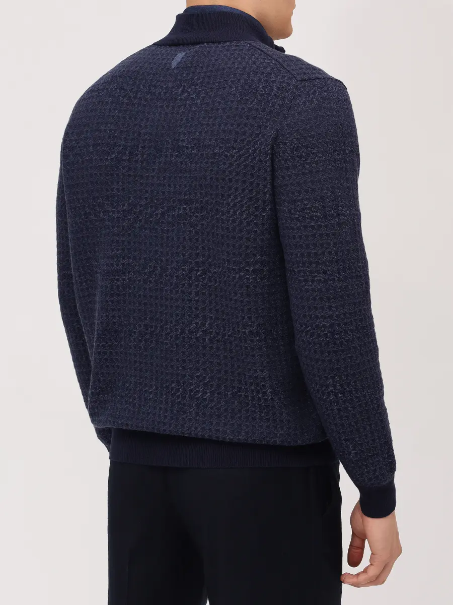 Джемпер из шерсти и хлопка