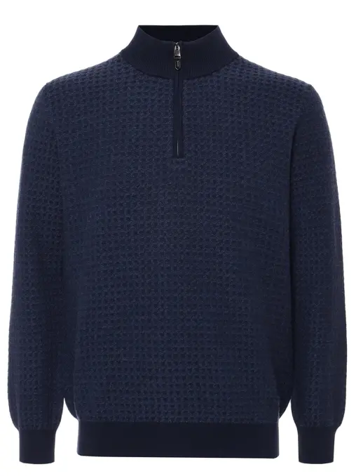 Джемпер из шерсти и хлопка CANALI