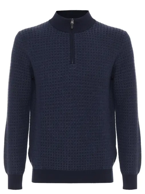 Джемпер из шерсти и хлопка CANALI