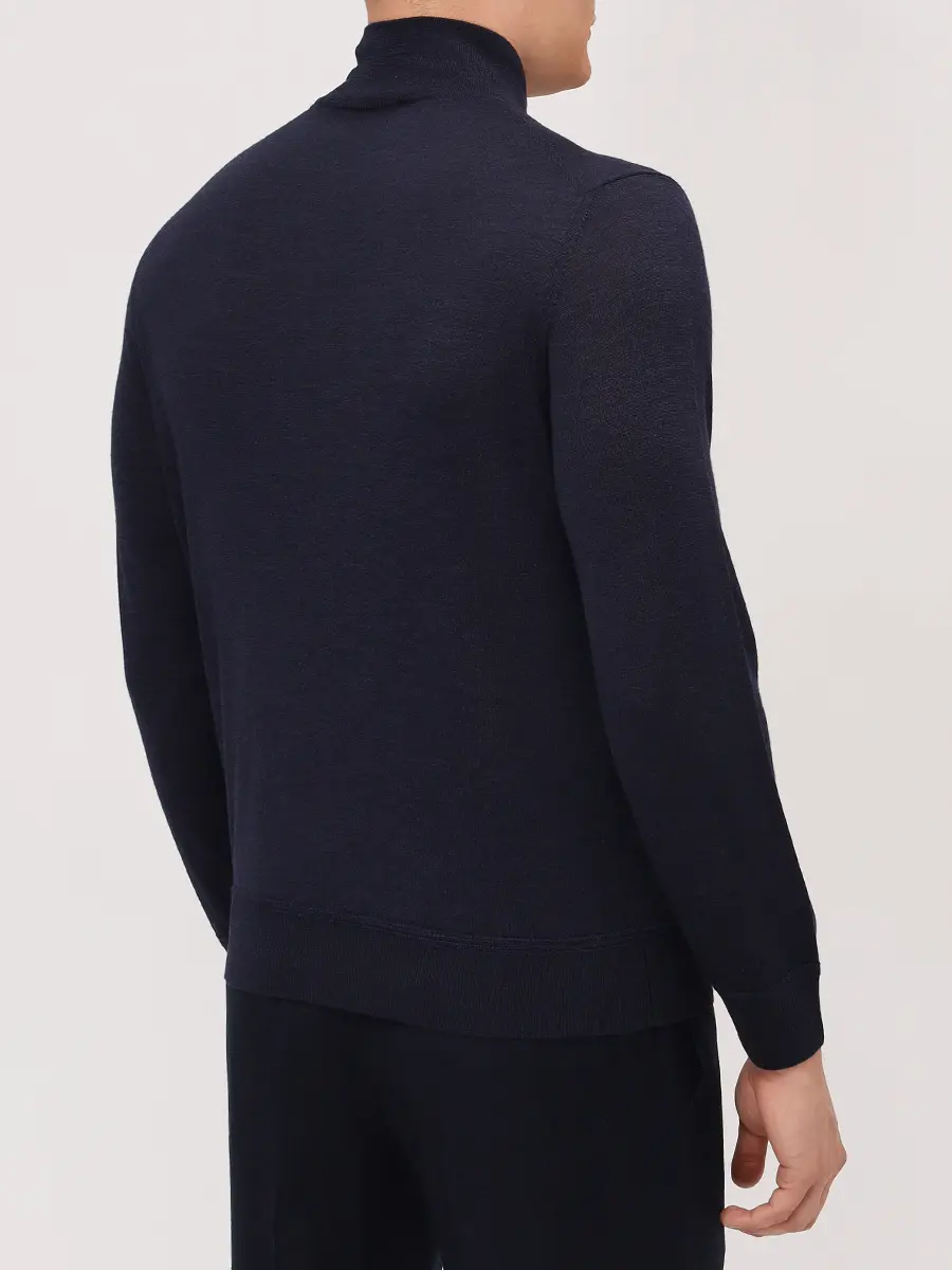 Джемпер из шерсти и шелка