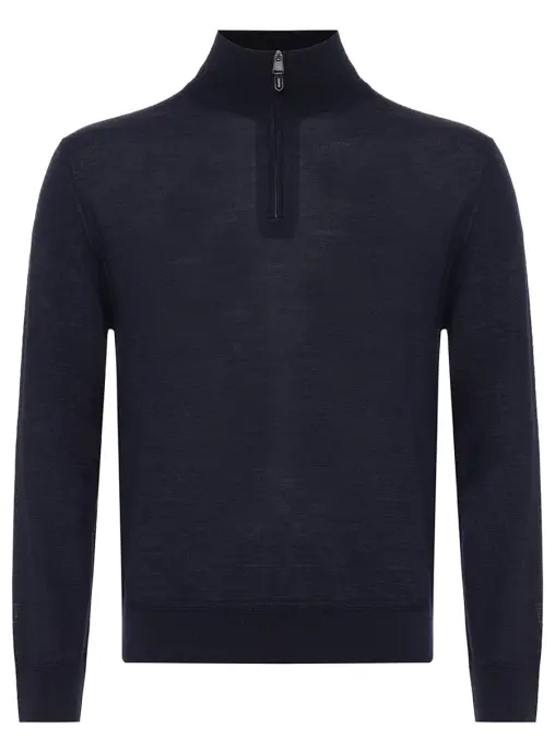 Джемпер из шерсти и шелка CANALI