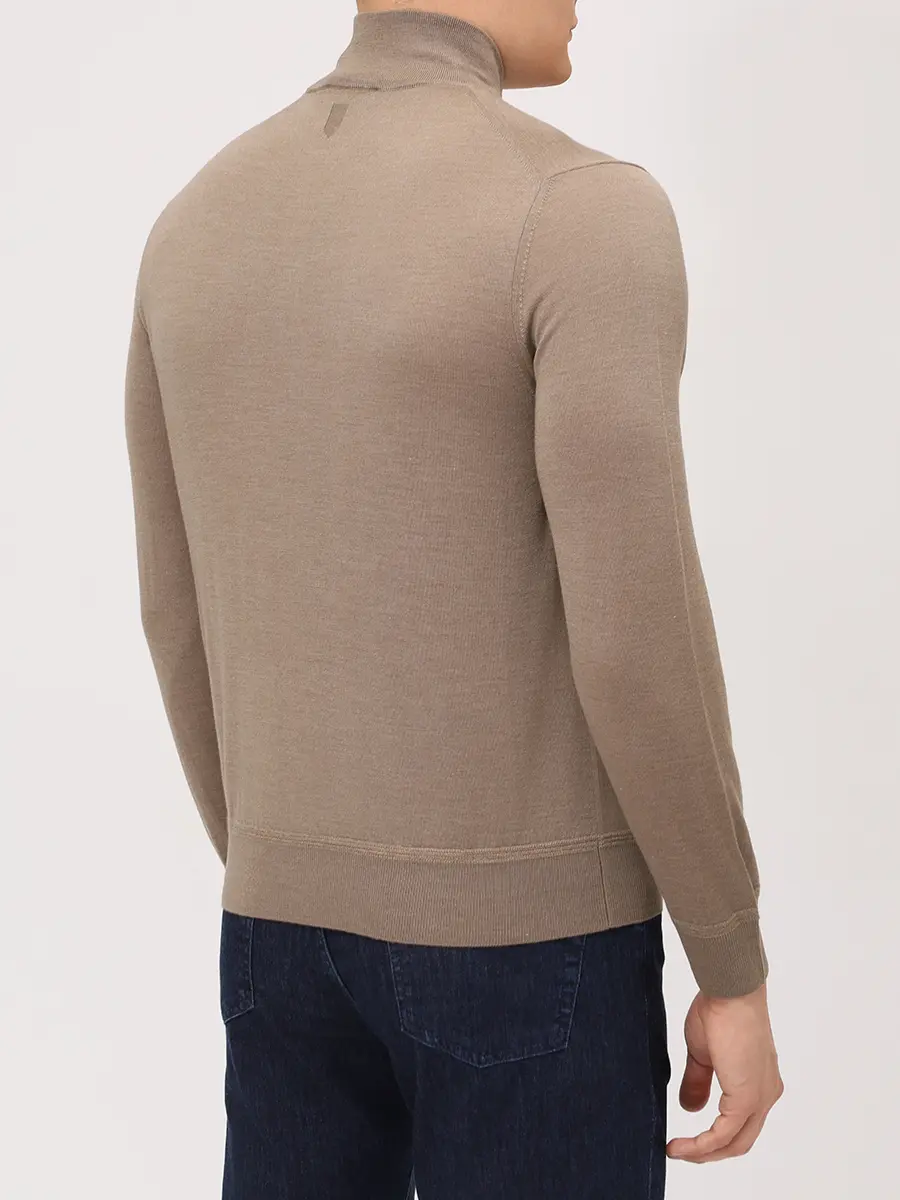 Джемпер из шерсти и шелка