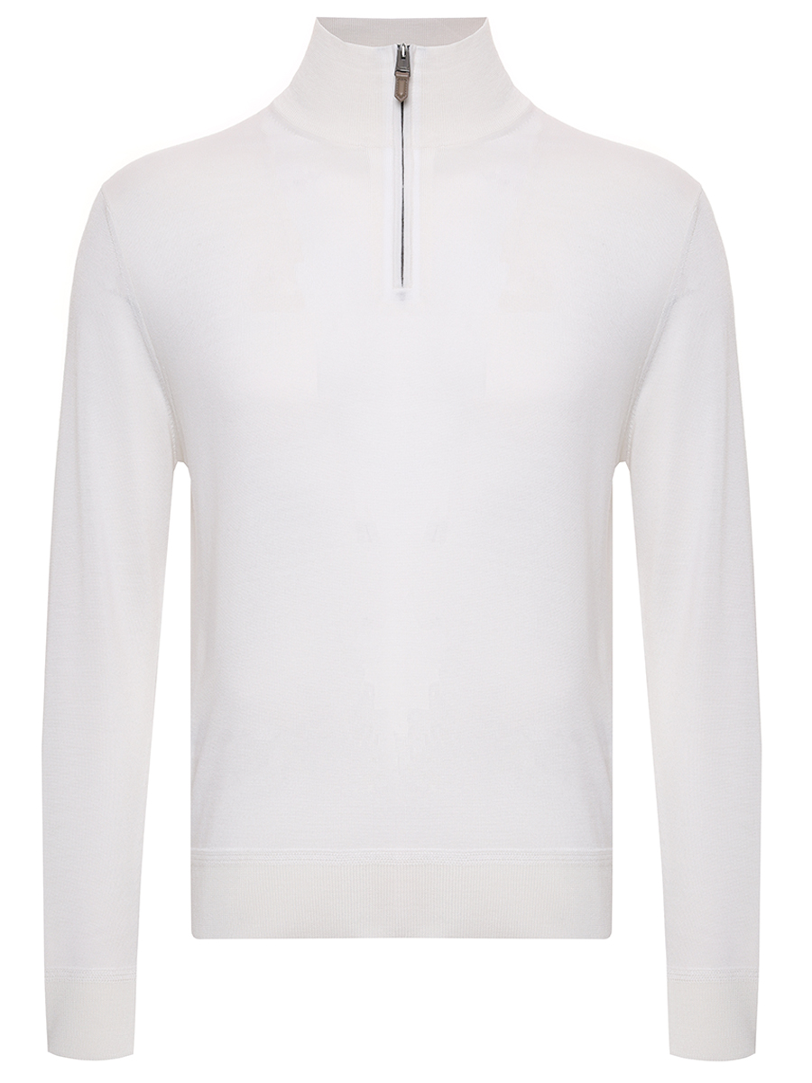 Джемпер из шерсти и шелка