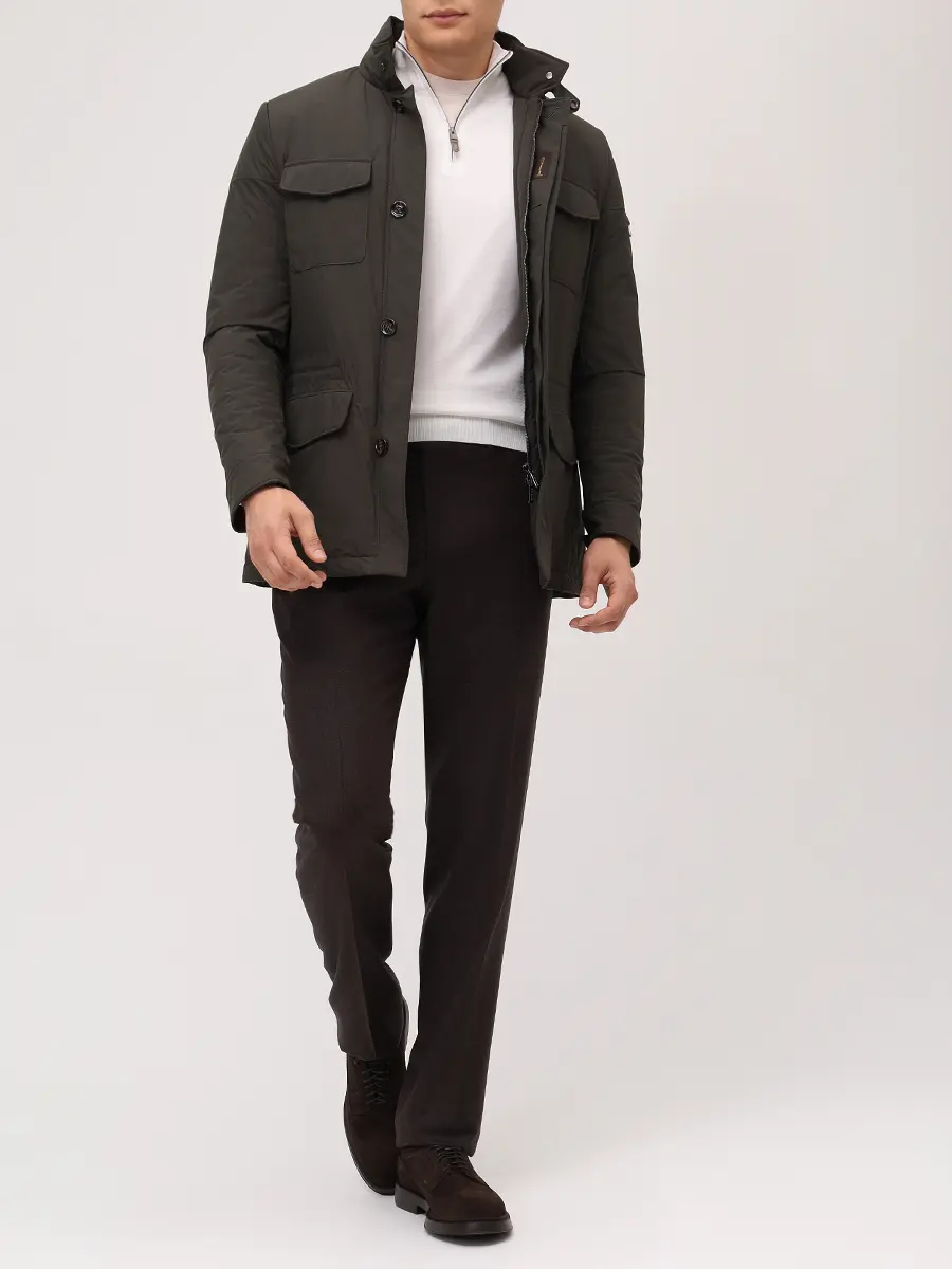 Джемпер из шерсти и шелка