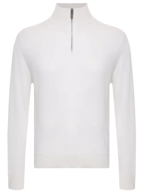 Джемпер из шерсти и шелка CANALI