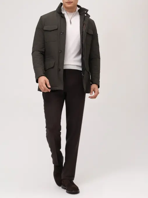 Джемпер из шерсти и шелка CANALI