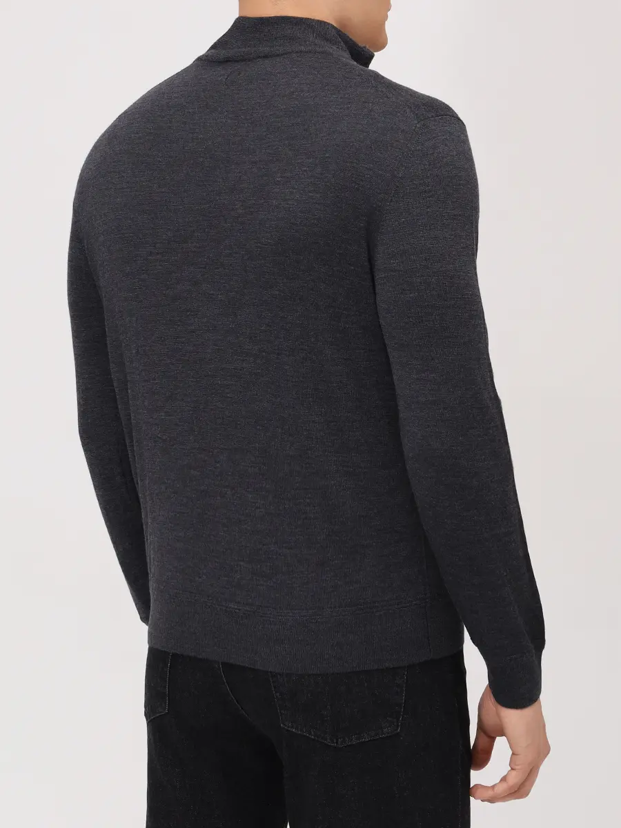 Джемпер из шерсти и шелка