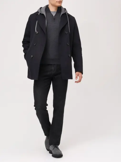 Джемпер из шерсти и шелка CANALI