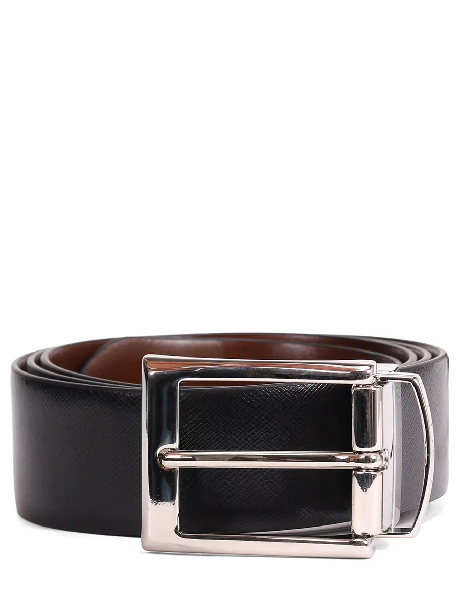 Ремень двусторонний кожаный