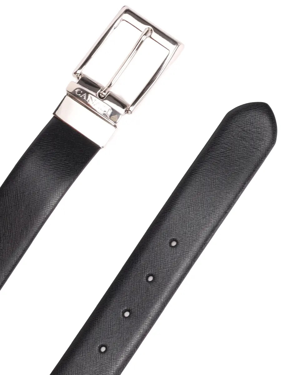 Ремень двусторонний кожаный