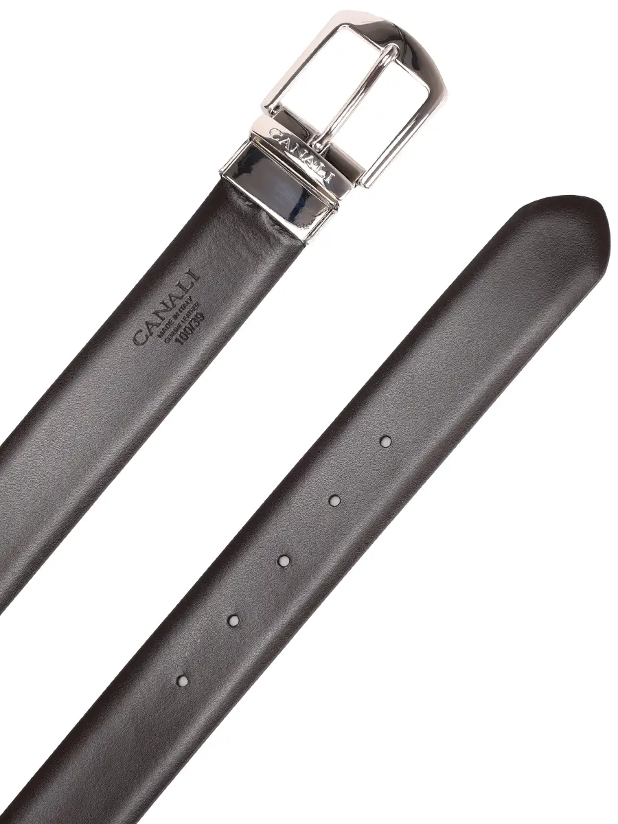 Ремень двусторонний кожаный