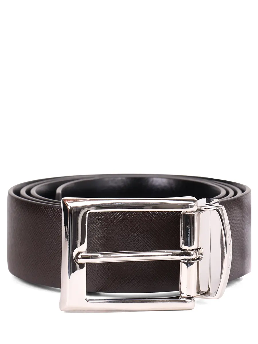 Ремень двусторонний кожаный