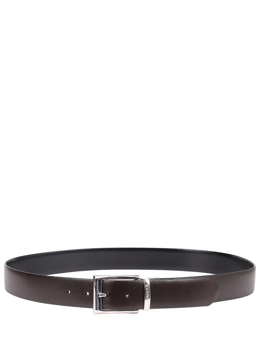 Ремень двусторонний кожаный