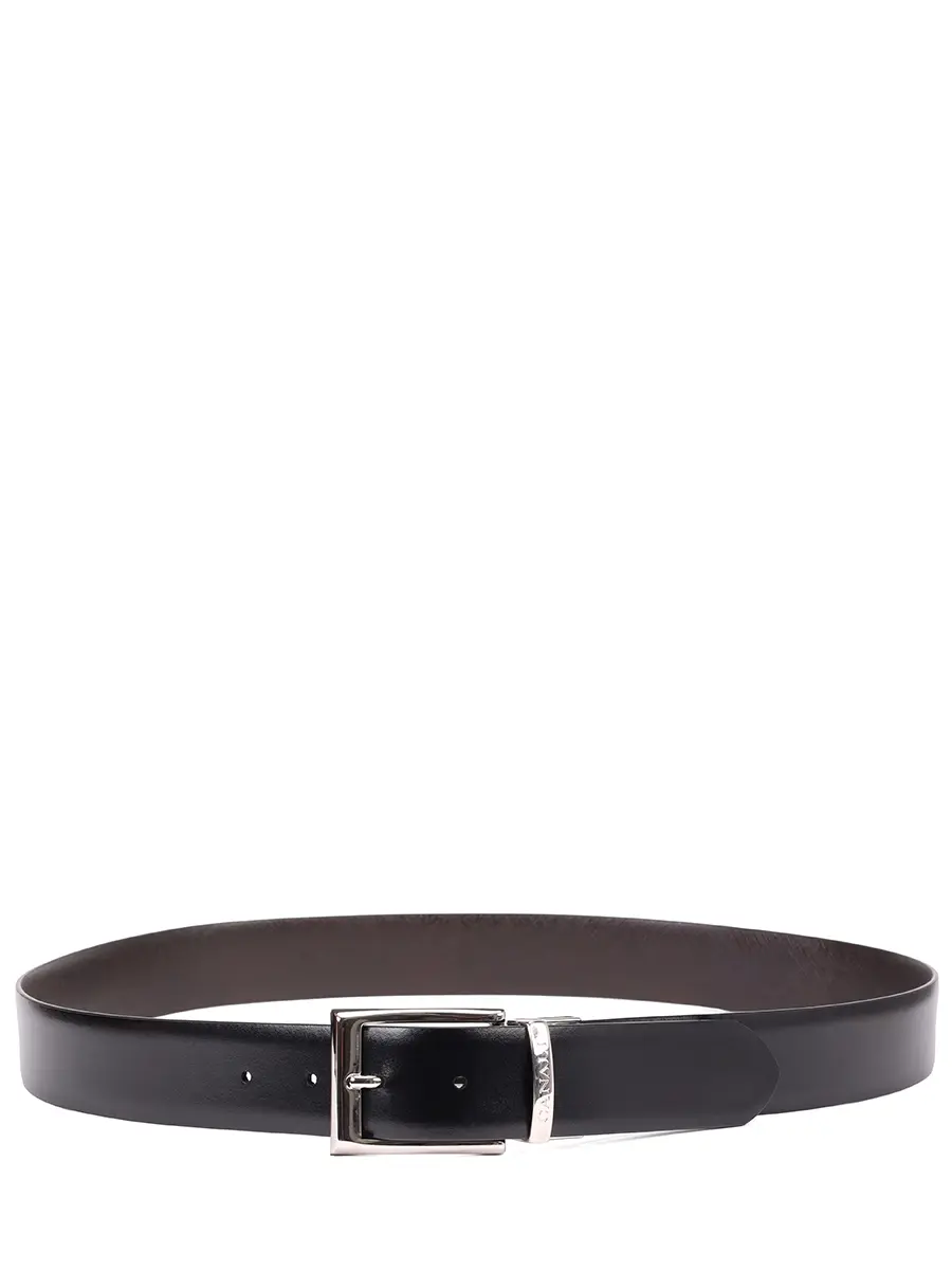 Ремень двусторонний кожаный