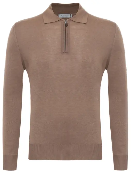 Поло шерстяное CANALI