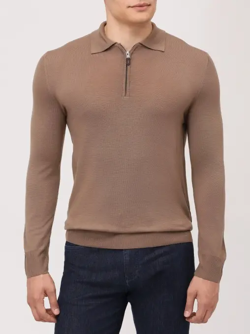 Поло шерстяное CANALI