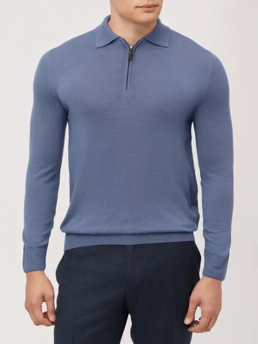 Поло шерстяное CANALI
