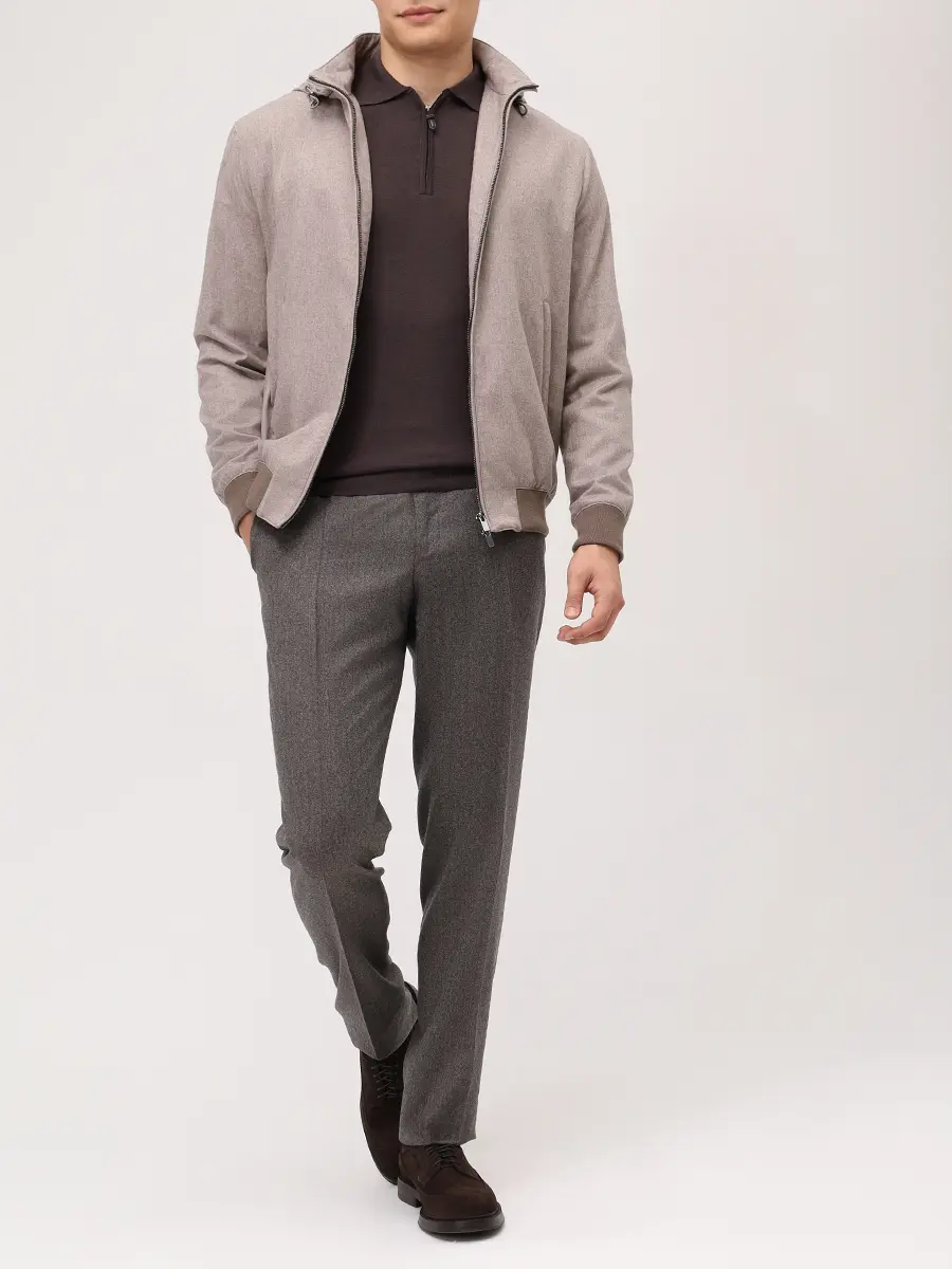 Брюки шерстяные