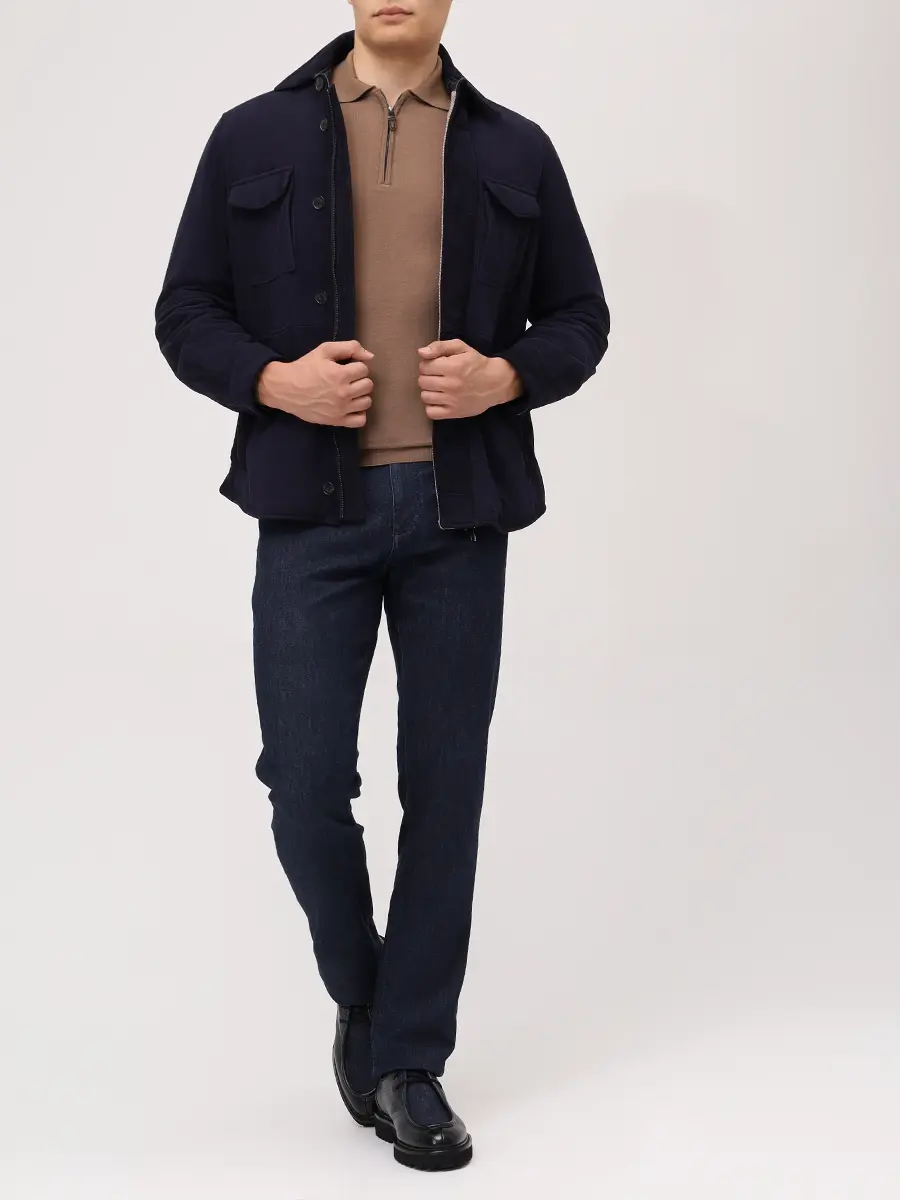 Джинсы Regular Fit хлопковые