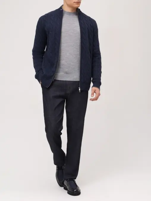 Джинсы Regular Fit хлопковые CANALI