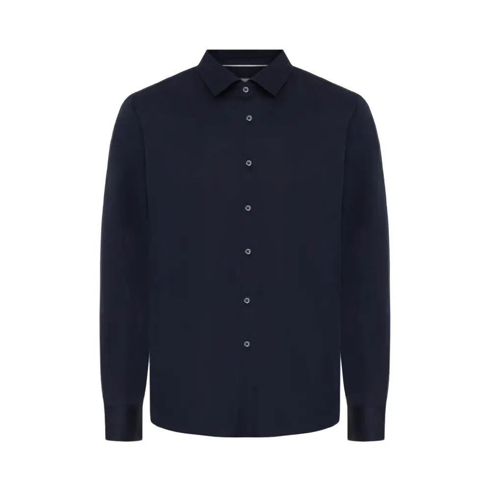 Рубашка Regular Fit из лиоцелла и хлопка