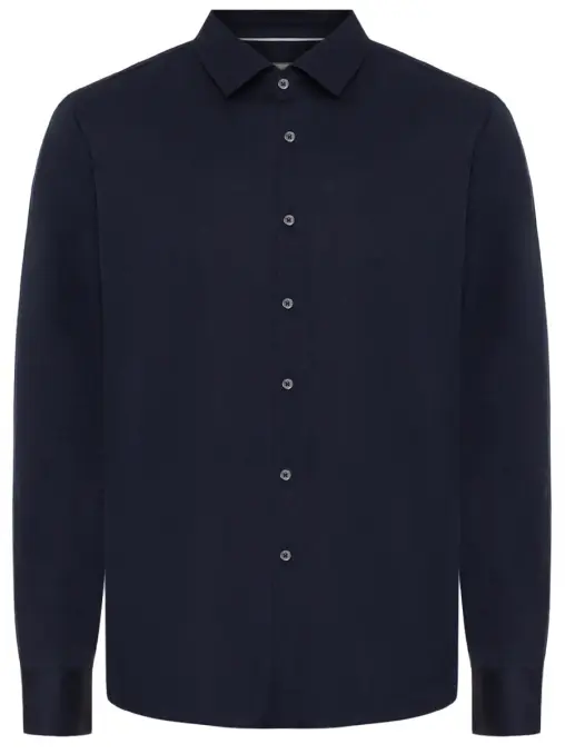 Рубашка Regular Fit из лиоцелла и хлопка CANALI