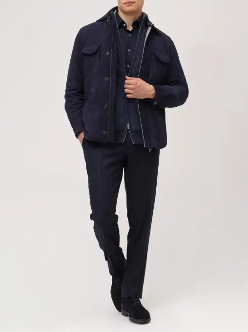 Брюки шерстяные CANALI