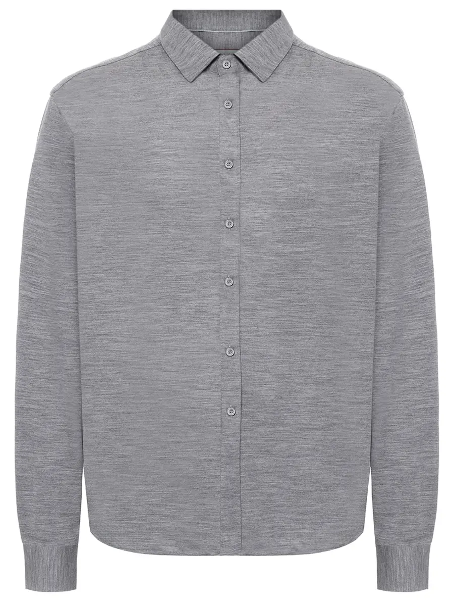 Рубашка Regular Fit шерстяная