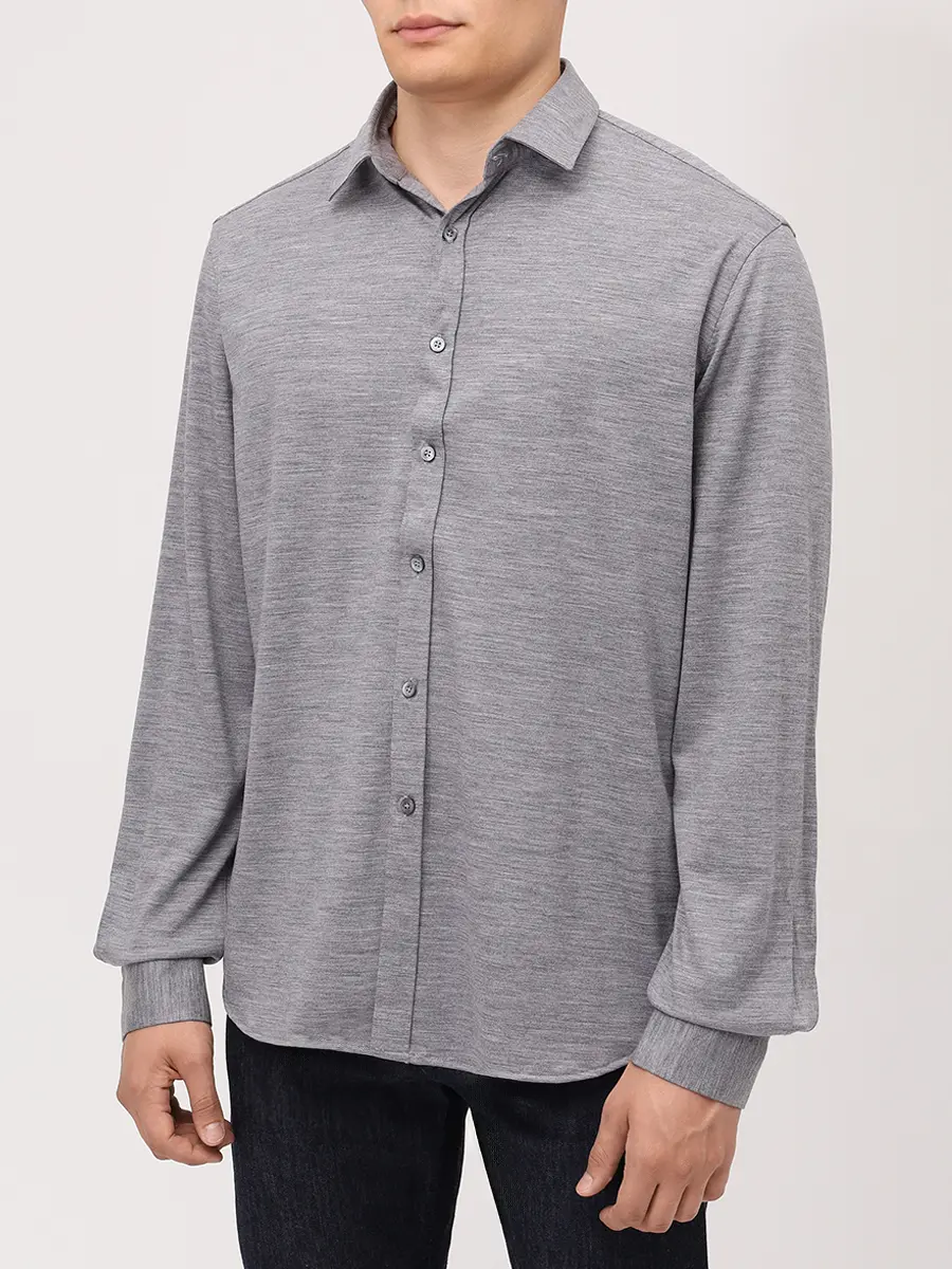 Рубашка Regular Fit шерстяная