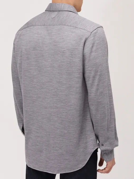 Рубашка Regular Fit шерстяная CANALI