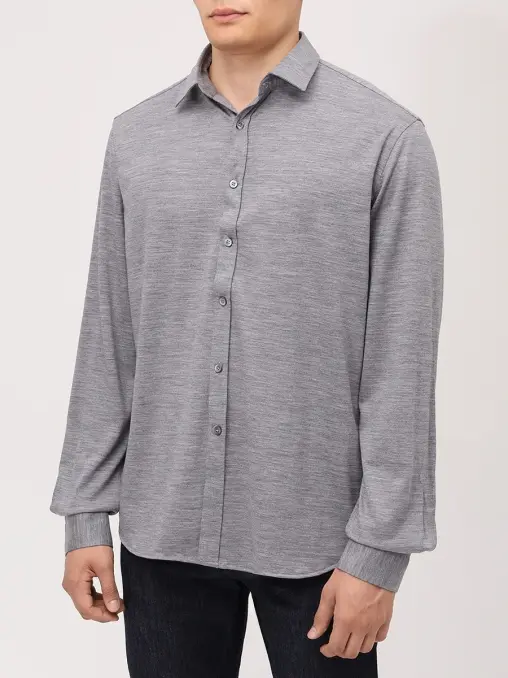 Рубашка Regular Fit шерстяная CANALI