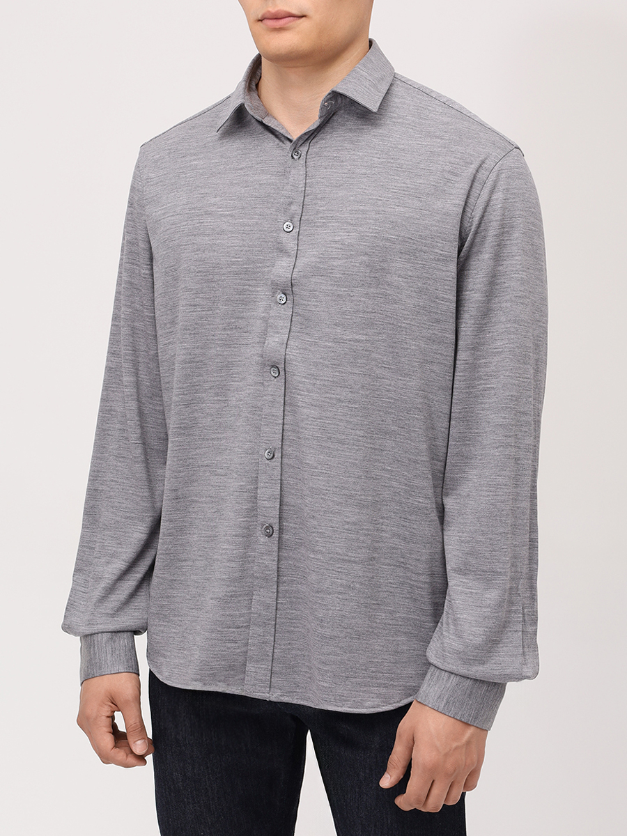 Рубашка Regular Fit шерстяная