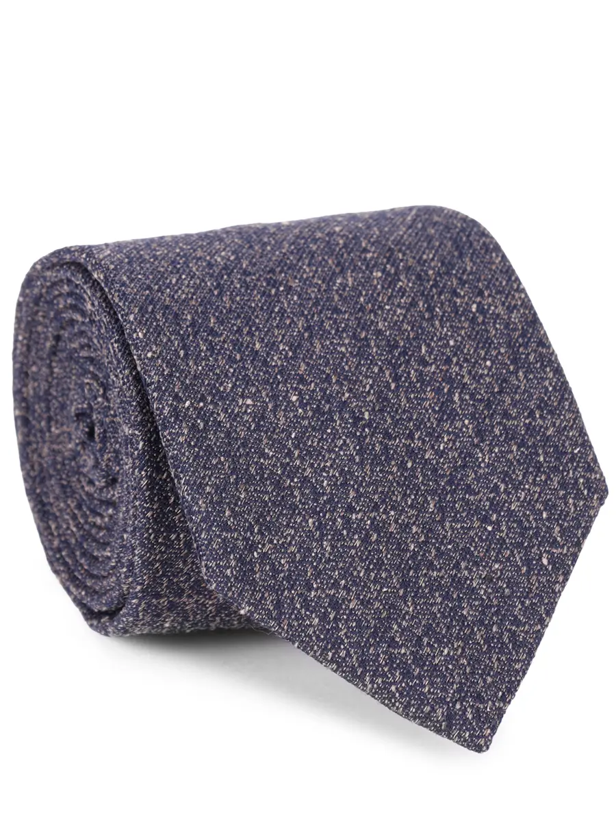 Галстук из шелка и шерсти