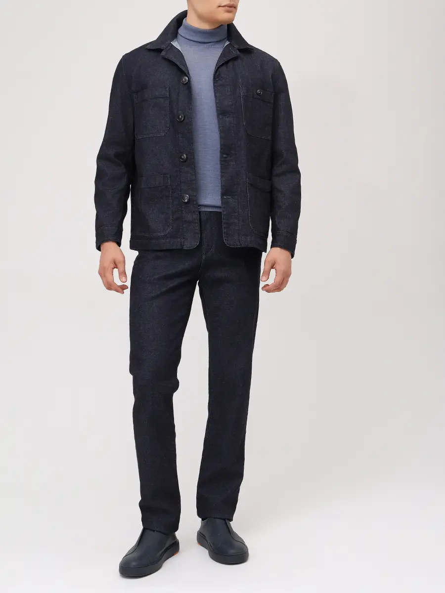 Джинсы Regular Fit хлопковые